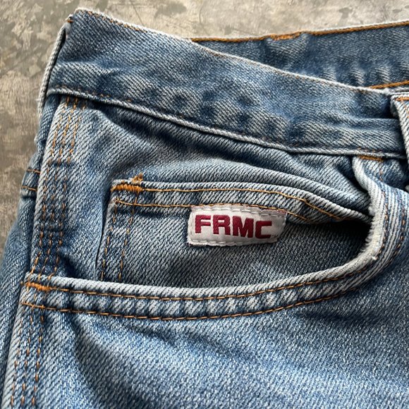 Vintage Tyndale Flame Resistant USA Jeans FR Denim Size 34X29 - Picture 3 of 12